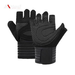 Guantes de gimnasio deportivos de neopreno Rosa personalizados Guantes de trabajo de microfibra Antideslizante Seguridad Pantalla táctil Fitness Ciclismo para levantamiento de pesas - Product Image 1