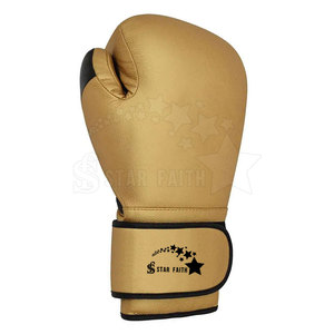 Guantes de boxeo Guantes de combate profesionales de cuero PU para Fitness Gimnasio y artes marciales Guantes de boxeo profesionales - Product Image 3