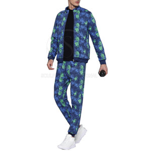 Último diseño transpirable hombres invierno chándales adultos al por mayor sublimación conjuntos - Product Image 1