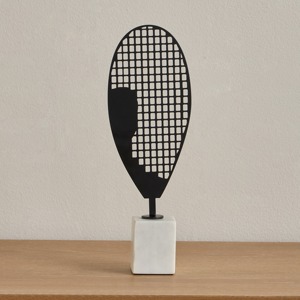 Sculpture en métal artisanale audacieuse Superbe pièce de déclaration artistique parfaite pour les intérieurs modernes de maison ou de bureau - Product Image 4