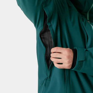 Vestes de randonnée en gros, vestes matelassées en toile imperméable pour hommes, fabrication sur mesure, dernières tendances, fermeture éclair, vestes d'extérieur - Product Image 6