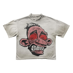 Camiseta Extra Grande para Hombre, 100% Algodón, Teñida Lisa, con Logotipo Personalizado, Tejido Transpirable y Ecológico, Diseño Serigrafiado - Product Image 6