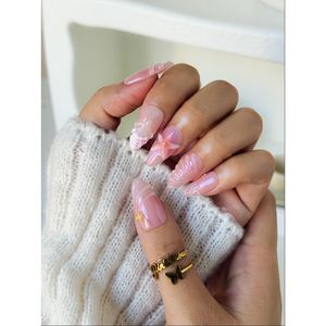 Mermaid's Kiss Press on Nail Art - Calcomanía de uñas única y elegante para mujer - Product Image 4