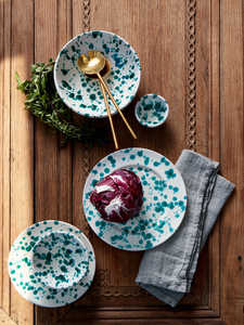 Servidores de ensalada de acero inoxidable pulido dorado mate para utensilios de cocina, vajilla, Hotel y restaurante, artículos de cocina de lujo para el hogar - Product Image 5