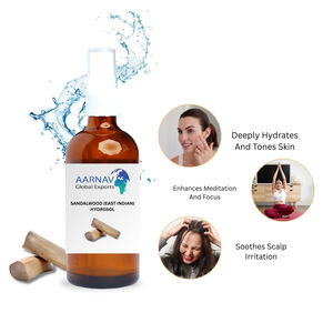 Hidrosol de Sándalo de Alta Calidad para el Cuidado Facial, el Mejor Precio OBM, Etiquetado Privado Personalizable, Pureza Natural, Directo de Karnataka - Product Image 4