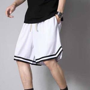 กางเกงขาสั้นผ้าแคนวาสสำหรับผู้ชาย ราคาประหยัด เหมาะสำหรับฤดูร้อน เล่นกีฬา บาสเก็ตบอล ฟิตเนส แห้งเร็ว ระบายอากาศได้ดี สวมใส่สบาย ทรงหลวม ไซส์ใหญ่ - Product Image 1