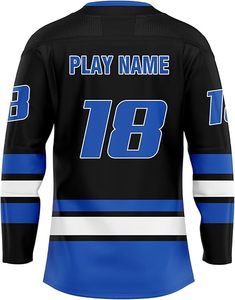 Conception personnalisée 2025 sublimé maillot de hockey sur glace attirail sergé couture ensemble uniforme approvisionnement en gros pour les équipes et les clubs - Product Image 2