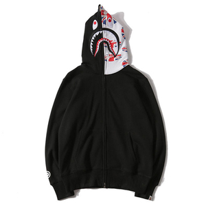 Sudadera con Capucha y Cremallera para Hombre, de Forro Polar para Invierno, con Logotipo Personalizado, Multicolor, de Poliéster/Algodón Transpirable, 200g, Teñido Liso, Alta Calidad - Product Image 1