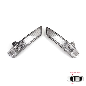 Lente de Espejo Retrovisor Lateral BSP1242 con Luz Indicadora Blanca Transparente, Izquierda/Derecha, para Focus 2007-2020, Mondeo MK4 2007-2015, 1872845, 187284 - Product Image 1