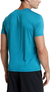 Camiseta Deportiva de Manga Corta para Hombre, de Secado Rápido, Transpirable, de Color Sólido, para Gimnasio - Product Image 3