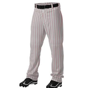 Venta al por mayor Pantalones de béisbol para jóvenes con rodillas reforzadas Puño elástico Ropa deportiva Pantalones sublimados atléticos para hombres - Product Image 3