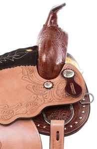 Selle de cheval occidentale, selle d'équitation intelligente, prix de gros disponible, selle occidentale de cheval personnalisée - Product Image 4