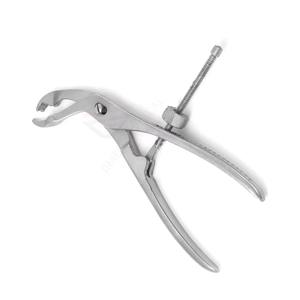 คีมจับกระดูกสำหรับศัลยกรรมกระดูกและข้อ JIMED SURGICAL ผลิตจากเหล็กกล้าไร้สนิมเยอรมัน ผิวขัดทราย ใช้แรงมือ สำหรับการแพทย์ ได้รับการรับรองมาตรฐาน CE - Product Image 2
