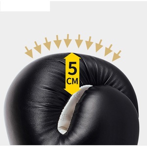 Fabricants expérimentés ont fabriqué des gants de boxe en cuir PU de haute qualité, conçus sur mesure, confortables, avec logo personnalisé pour les arts martiaux - Product Image 3