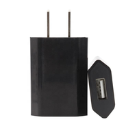 Chargeur mural USB ultra-fin HNT 5W, mini chargeur fin, OEM ODM certifié CE, adaptateur secteur de voyage, prise US EU pour téléphone portable