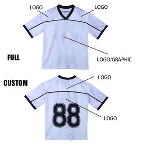 Tela de malla de secado rápido de alta calidad, camisetas de fútbol americano completamente personalizadas, camisetas de fútbol americano sublimadas para hombres - Product Image 2