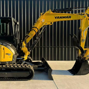 LIVRAISON GRATUITE Mini-excavatrice YANMAR ViO55-6A 47,6 CV Climatisation/Chauffage/Radio intégrés Godet 12, 24, 32 pouces Homologué EPA CE Pouce hydraulique PLC - Product Image 1