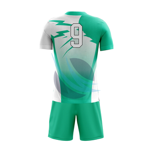 Custom Team <b>Volleyball</b> Uniform <b>Set</b> Breathable Moisture Wicking Jersey And Shorts Sublimation Print Sportswear For Clubs, Schools - Product Image 4
