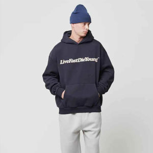 OEM Hommes Sweat Oversize Pull Hoodies Imprimer Tissu Meilleure Vente Populaire 100% Polyester Tricoté Unisexe Hoodei - Product Image 2