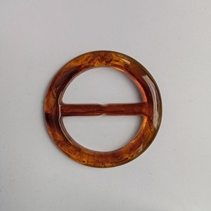 Hebilla de Cinturón de Resina Pulida de Alta Calidad, Estilo Ángel, Cierre Duradero para Cinturones Formales e Informales con Diseño Geométrico - Product Image 6