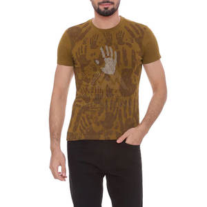 100% algodón hecho impreso hombres sublimación camiseta para hombres ajuste suelto manga corta hombres sublimación camisetas para en línea - Product Image 4