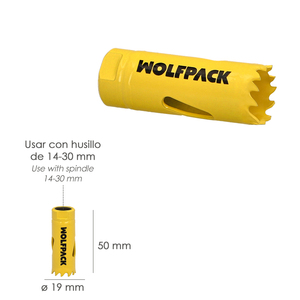 Corona per sega bimetallica O/ 19 mm. - Product Image 2