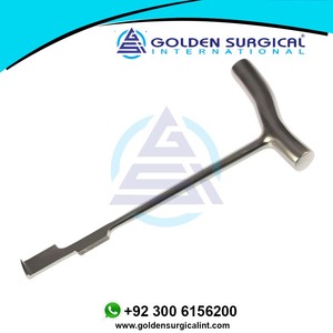 Ciseau sternumaire cardiovasculaire Lebsche, instruments de chirurgie orthopédique en acier inoxydable de haute qualité - Product Image 5