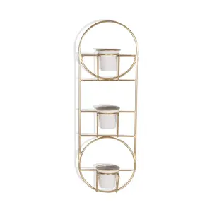 Jardinières d'intérieur et d'extérieur de qualité supérieure avec aspect fini rustique Jardinière murale en pot pour la décoration de jardin d'hôtel à la maison - Product Image 5