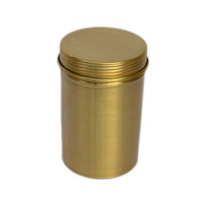 Récipient à cire en verre massif avec couvercle en métal Bougie Pot à cire Bougie Votive Indoor Villa Festive Decor Dinner and Wedding Design - Product Image 6