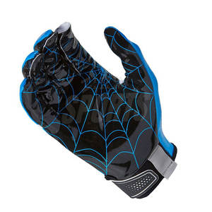 Gants de réception américains durables avec des paumes en cuir à haute adhérence pour l'entraînement de football et les matchs - Product Image 6