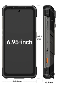 New 5g Ai điện thoại gồ ghề ulefone armor 34 Pro 25500mAh 32GB + 512GB được xây dựng trong máy chiếu 120Hz 6.95 "NFC điện thoại di động - Product Image 5