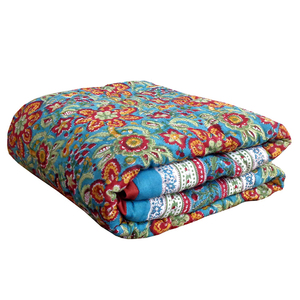 Couette imprimée en pur coton 100% biologique pour tout-petit, couette pour bébé faite à la main au meilleur prix, vente en gros - Product Image 1