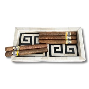 Bandeja con Incrustaciones de Hueso, Bandeja de Servicio Hecha a Mano en India, Bandeja de Servicio de Hueso de Lujo y Alta Calidad, Ágata de la India - Product Image 3