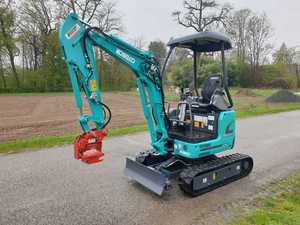 Nueva Miniexcavadora Kobelco SK17SR Modelo 2021, Importación Original de Japón, Excavadora de Orugas Eficiente para Construcción, Jardín, Granja, JCB - Product Image 3