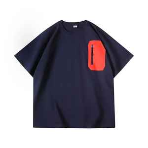 EarSummer, camisetas de peso pesado para hombre, camiseta cuadrada de manga corta de algodón 100%, Camiseta extragrande de alta calidad con diseño de impresión - Product Image 6