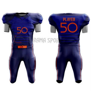 Concevez vos propres ensembles de maillots de football américain par sublimation personnalisés Vêtements de football d'équipe personnalisés Uniforme de football américain - Product Image 4