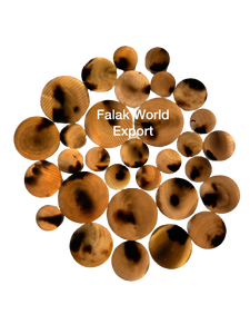 Botones de Cuerno de Búfalo Naturales de Alta Calidad, Redondos y Planos, Lavables, con Lentejuelas Reales, para Prendas, Camisas, Trajes, Exportados por Falak World - Product Image 5