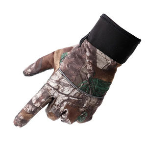 Breathable Camouflage <b>Nylon</b> Shooting Gloves for Hunting and Outdoor Hiking Anti-Slip Durable Protective Gloves - Product Image 5