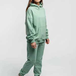 เสื้อแจ็คเก็ตผ้ายืดมีฮู้ดสำหรับผู้หญิงโอเวอร์ไซส์แจ็คเก็ตผ้ายืดมีกระดุมสแนปไซส์ใหญ่พิเศษ - Product Image 4