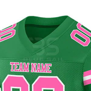 Venta al por mayor de fútbol americano Jersey de los hombres bordado barato de fútbol americano desgaste de práctica Jersey - Product Image 4