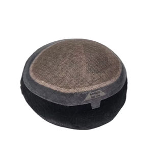 Perruque toupet Miraje Model Taz Hair BD en cheveux humains Remy indiens avec base en dentelle et en PU, ondulations profondes et ondulations naturelles - Product Image 4