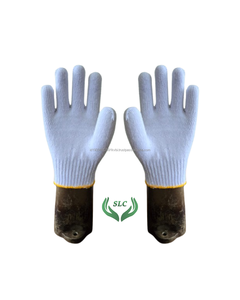 Guantes de Seguridad de Algodón SLC B600MR de Indonesia, Antideslizantes, Antivibración, Antiestáticos, Tejido de Punto, Ligeros, Resistentes, Uso General - Product Image 4