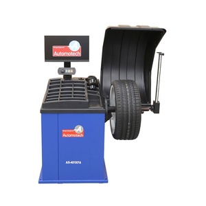Balanceadora de ruedas totalmente automática Clean AS 401XFA con rango de medición de 10 a 24 pulgadas y pantalla de alto brillo - Product Image 5