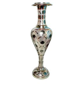 Top vente le plus populaire intérieur extérieur décoratif en laiton Vase à fleur conception personnalisée vase à fleur en métal exportateurs indiens - Product Image 4