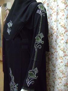 Diseño de trabajo de piedra Abaya Venta caliente en Dubai - Product Image 3