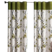 Rideaux occultants de luxe en coton et lin à œillets |   Décoration de chambre et de salon personnalisable, design moderne, écologique, faite à la main