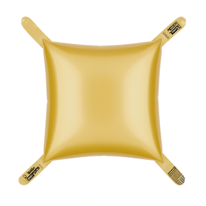 Palloncini Quadrati Dorati 'Party Love' 60Cm, Confezione da 12 Pezzi - Product Image 2