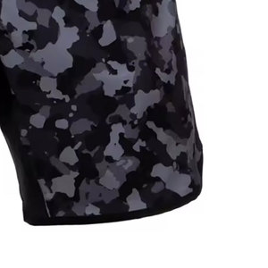 กางเกงขาสั้นศิลปะการต่อสู้แบบผสมพร้อมวัสดุคุณภาพสูงและดีไซน์ตามสั่งสำหรับเสื้อแบบสั้น MMA ของคุณเองพร้อมโลโก้ของคุณ - Product Image 4