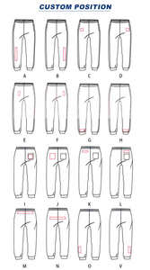 Pantalones de Baloncesto para Hombre, Transpirables, 100% Poliéster, Corte Holgado, Pantalones Deportivos, Venta al Por Mayor - Product Image 6