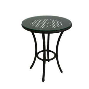 AIKO Model 002 Modern Durable PE <b>Rattan</b> Wicker Coffee <b>Table</b> Powder Coated Steel Frame Outdoor Garden for Hotel Use Wholesale - Product Image 3